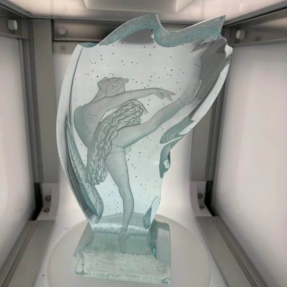 Colbar Art Inc Other - Acrylic Ballerina Figurine Casted into Acrylic Block
